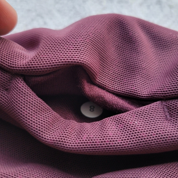 Lululemon Sweaty Endeavor Mesh Activewear Leggings -  Tight Star Pixel Raspberry - Picture 6 of 10